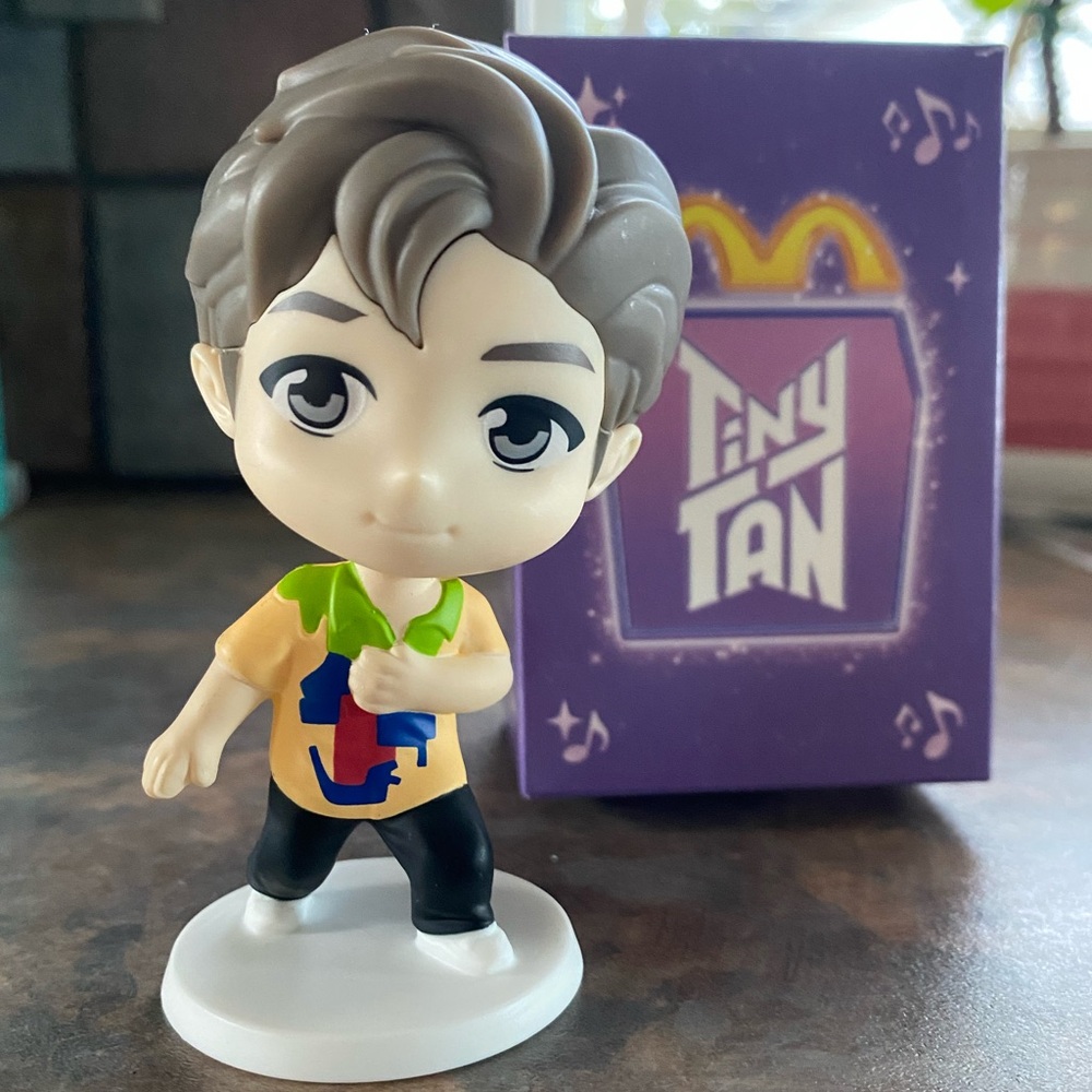 McDonald’s Tiny Tan BTS RM - Collectible K-Pop Character and Box